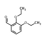 structure of CAS# 24454-82-8, 2,3-Diethoxybenzaldehyde;2,3-Diethoxybenzaldehyde;23-DIETHOXYBENZALDEHYDE97;568384_ALDRICH