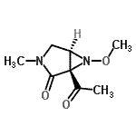 CAS#: 245071-63-0， (1R,5R)-1-Acetyl-6-Methoxy-3-Methyl-3,6-Diazabicyclo[3.1.0]Hexan-2-One