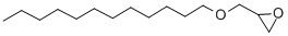 structure of CAS# 2461-18-9, 2-(Dodecoxymethyl)Oxirane;2-(Lauryloxymethyl)Oxirane;((Dodecyloxy)Methyl)Oxirane;Ccris 2635