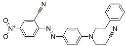 CAS#: 24610-00-2， 2-[[4-[(2-Cyanoethyl)(2-Phenylethyl)Amino]Phenyl]Azo]-5-Nitrobenzonitrile