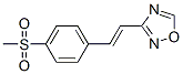 CAS#: 24664-14-0， 3-(4-Methylsulfonylstyryl)-1,2,4-Oxadiazole