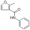 structure of CAS# 24691-80-3, Fenfuram;2-Methyl-N-Phenyl-Furan-3-Carboxamide;2-Methyl-N-Phenyl-3-Furancarboxamide;2-Methyl-N-Phenyl-3-Furamide