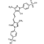 CAS#: 24704-54-9， 4-(5-Hydroxy-3-Methyl-4-{3-[3-Methyl-5-Oxo-1-(4-Sulfophenyl)-1,5-Dihydro-4H-Pyrazol-4-Ylidene]-1-Propen-1-Yl}-1H-Pyrazol-1-Yl)Benzenesulfonic Acid