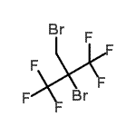 structure of CAS# 247220-90-2, 2-Bromo-2-(Bromomethyl)-1,1,1,3,3,3-Hexafluoropropane;2,3-Dibromo-2-(trifluoromethyl)-1,1,1-trifluoropropane;2,3-Dibromo-2-(trifluoromethyl)-1,1,1-trifluoro-propane;2,3-Dibromo-2-(trifluoromethyl)-1,1,1-trifluoropropane 97%