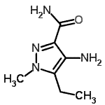 CAS#: 247583-80-8， 4-Amino-5-Ethyl-1-Methyl-1H-Pyrazole-3-Carboxamide