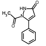 CAS#: 24768-95-4， 1-Acetyl-5-Phenyl-1,2-Dihydro-3H-Pyrazol-3-One