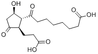CAS#: 24769-56-0， 9,15-Dioxo-11alpha-Hydroxy-2,3,4,5-Tetranor-Prostan-1,20-Dioic Acid