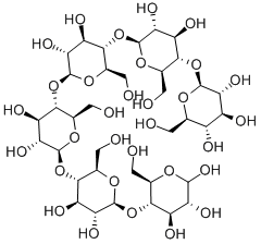 结构式 CAS# 2478-35-5, 纤维六糖