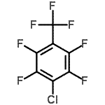 structure of CAS# 248262-31-9, 1-Chloro-2,3,5,6-Tetrafluoro-4-(Trifluoromethyl)Benzene;4-chloro-2,3,5,6-tetrafluoro-1-(trifluoromethyl)benzene;4-Chloro-2,3,5,6-tetrafluorobenzotrifluoride;4-Chloromethylperfluorotoluene
