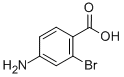 structure of CAS# 2486-52-4, 4-Amino-2-Bromo-Benzoicacid;4-Amino-2-Bromo-Benzoic Acid;Nsc293902