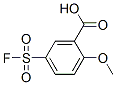 structure of CAS# 2488-50-8, 5-Fluorosulfonyl-2-Methoxybenzoic Acid;5-Fluorosulfonyl-2-Methoxy-Benzoic Acid;Benzoic Acid, 5-(Fluorosulfonyl)-2-Methoxy-;Nsc210257