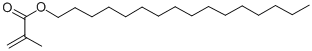 structure of CAS# 2495-27-4, 2-Methyl-2-Propenoic Acid Hexadecyl Ester;2-Methylprop-2-Enoic Acid Hexadecyl Ester;2-Methylacrylic Acid Cetyl Ester;Hsdb 5883