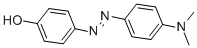 structure of CAS# 2496-15-3, 4-[2-[4-(Dimethylamino)Phenyl]Diazenyl]-Phenol;4-[(4-Dimethylaminophenyl)Hydrazono]Cyclohexa-2,5-Dien-1-One;4-[(4-Dimethylaminophenyl)Hydrazono]-1-Cyclohexa-2,5-Dienone;4-Hydroxy-4'-Dimethylaminoazobenzene