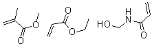 CAS#: 25035-74-9， 2-Methyl-2-Propenoic Acid Methyl Ester Polymer With Ethyl 2-Propenoate And N-(Hydroxymethyl)-2-Propenamide