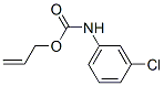 structure of CAS# 25070-79-5, 3-Chlorophenylcarbamic Acid Allyl Ester;Allyl N-(3-Chlorophenyl)Carbamate;N-(3-Chlorophenyl)Carbamic Acid Allyl Ester;Carbamic Acid, M-Chlorophenyl-, Allyl Ester
