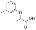 结构式 CAS# 25140-95-8, 2-(3-甲基苯氧基)丙酸