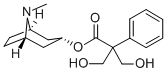 structure of CAS# 2515-36-8, [(1R,5S)-8-Methyl-8-Azabicyclo[3.2.1]Octan-3-Yl] 3-Hydroxy-2-(Hydroxymethyl)-2-Phenylpropanoate;[(1R,5S)-8-Methyl-8-Azabicyclo[3.2.1]Octan-3-Yl] 3-Hydroxy-2-(Hydroxymethyl)-2-Phenyl-Propanoate;3-Hydroxy-2-(Hydroxymethyl)-2-Phenylpropanoic Acid [(1R,5S)-8-Methyl-8-Azabicyclo[3.2.1]Octan-3-Yl] Ester;3-Hydroxy-2-Methylol-2-Phenyl-Propionic Acid [(1R,5S)-8-Methyl-8-Azabicyclo[3.2.1]Octan-3-Yl] Ester