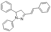 CAS#: 2515-62-0， 4,5-Dihydro-1,5-Diphenyl-3-(2-Phenylethenyl)-1H-Pyrazole