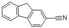 structure of CAS# 2523-48-0, 9H-Fluorene-2-Carbonitrile;Zinc01036716;2-Cyanofluorene;2-Fluorenecarbonitrile