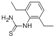 structure of CAS# 25343-30-0, N-(2,6-Diethylphenyl)-Thiourea;Nsc176357;Nsc 176357;Zinc00097054