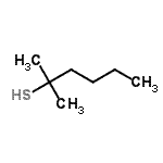 CAS#: 25360-13-8， 2-Methyl-2-Hexanethiol