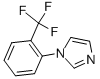 structure of CAS# 25371-96-4, 1-[2-(Trifluoromethyl)Phenyl]-1H-Imidazole;Ncgc00024873-03;Kbio3_000127;Kbio3_000128