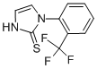 structure of CAS# 25372-17-2, 1,3-Dihydro-1-[2-(Trifluoromethyl)Phenyl]-2H-Imidazole-2-Thione;Zinc00156269;1-(2-Trifluoromethylphenyl)Imidazoline-2-Thione;Zinc01017746