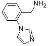 structure of CAS# 25373-55-1, 2-(1H-Imidazol-1-Yl)-Benzenemethanamine;1-[2-(1H-Imidazol-1-Yl)Phenyl]Methanamine(SALTDATA: FREE);1-(2-(1H-Imidazol-1-Yl)Phenyl)Methaneamine