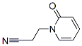 结构式 CAS# 25386-51-0, 3-(2-氧代吡啶-1-基)丙腈
