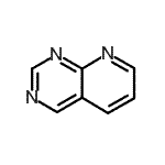 structure of CAS# 254-61-5, Pyrido[2,3-d]Pyrimidine;c1ccnc2ncncc12
