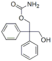 CAS 登录号：25451-63-2， 氨基甲酸 3-羟基-2,2-二苯基丙基酯