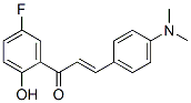 CAS#: 2559-04-8， 3-(4-Dimethylaminophenyl)-1-(5-Fluoro-2-Hydroxyphenyl)Prop-2-En-1-One