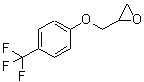 结构式 CAS# 256372-58-4, 2-{[4-(三氟甲基)苯氧基]甲基}环氧乙烷