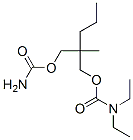 CAS#: 25642-80-2， N,N-Diethylcarbamic Acid 2-(Carbamoyloxymethyl)-2-Methylpentyl Ester