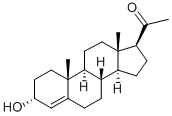 CAS#: 25680-68-6， 4-Pregnene-3alpha-Ol-20-One