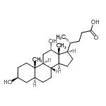 CAS#: 2569-04-2， (3beta,5alpha,12alpha)-3,12-Dihydroxycholan-24-Oic Acid