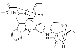 CAS#: 2580-82-7， 13-Methoxy-12-[(3a)-17-methoxy-17-oxovobasan-3-yl]-ibogamine-18-carboxylic acid methyl ester