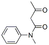structure of CAS# 2584-48-7, N-Methyl-3-Oxo-N-Phenylbutanamide;N-Methyl-3-Oxo-N-Phenyl-Butanamide;3-Keto-N-Methyl-N-Phenyl-Butyramide;Nsc32694