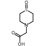 CAS 登录号：258530-60-8， (1-氧代-4-硫代吗啉基)乙酸