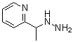 structure of CAS# 2587-15-7, 2-(1-Hydrazinoethyl)Pyridine;2-(1-hydrazinoethyl)pyridine;PYRIDIN-2-YLETHYL-HYDRAZINE