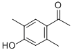 结构式 CAS# 26216-10-4, 1-(4-羟基-2,5-二甲基苯基)-乙酮