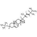 CAS#: 2625-45-8， [(3S,9S,10R,13R,14R,17R)-10,13-Dimethyl-17-[(E,1R,4R)-1,4,5-Trimethylhex-2-Enyl]-2,3,4,9,11,12,14,15,16,17-Decahydro-1H-Cyclopenta[a]Phenanthren-3-Yl]Oxy-Trimethyl-Silane