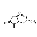 CAS#: 26334-33-8， 4-Isobutyl-1,3-Oxazolidine-2,5-Dione
