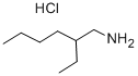 structure of CAS# 26392-49-4, 2-Ethylhexylamine Hydrochloride;2-Ethylhexylamine Hydrochloride;Hexylamine, 2-Ethyl-, Hydrochloride;(2-Ethylhexyl)Ammonium Chloride