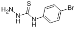 structure of CAS# 2646-31-3, N-(4-Bromophenyl)-Hydrazinecarbothioamide;4-(4-Bromophenyl)Thiosemicarbazide;Ivk/1274516;Zinc02169719