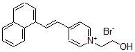CAS#: 26468-01-9， N-(2-Hydroxyethyl)-4-(beta-(1-Naphthylvinyl)Pyridinium Bromide)