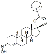 CAS#: 26698-66-8， (17R)-3-(Hydroxyimino)-19-Norpregn-4-En-20-Yn-17-Ol 17-(1-Adamantanecarboxylate)