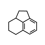 structure of CAS# 26761-12-6, 1,2,2A,3,4,5-Hexahydroacenaphthylene;(1-4)-Tetrahydroacenaphthene;1,2,2a,3,4,5-Hexahydroacenaphthylene #;1,2,3,4,5,2a-hexahydroacenaphthylene