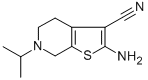 structure of CAS# 26830-40-0, 2-Amino-4,5,6,7-Tetrahydro-6-(1-Methylethyl)-Thieno[2,3-c]Pyridine-3-Carbonitrile;2-AMINO-6-ISOPROPYL-4,5,6,7-TETRAHYDROTHIENO[2,3-C]PYRIDINE-3-CARBONITRILE;2-AMINO-6-ISOPROPYL-4,5,6,7-TETRAHYDROTHIENO[2,3-C]PYRIDINECARBONITRILE