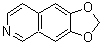 结构式 CAS# 269-44-3, [1,3]二氧杂环戊并[4,5-g]异喹啉